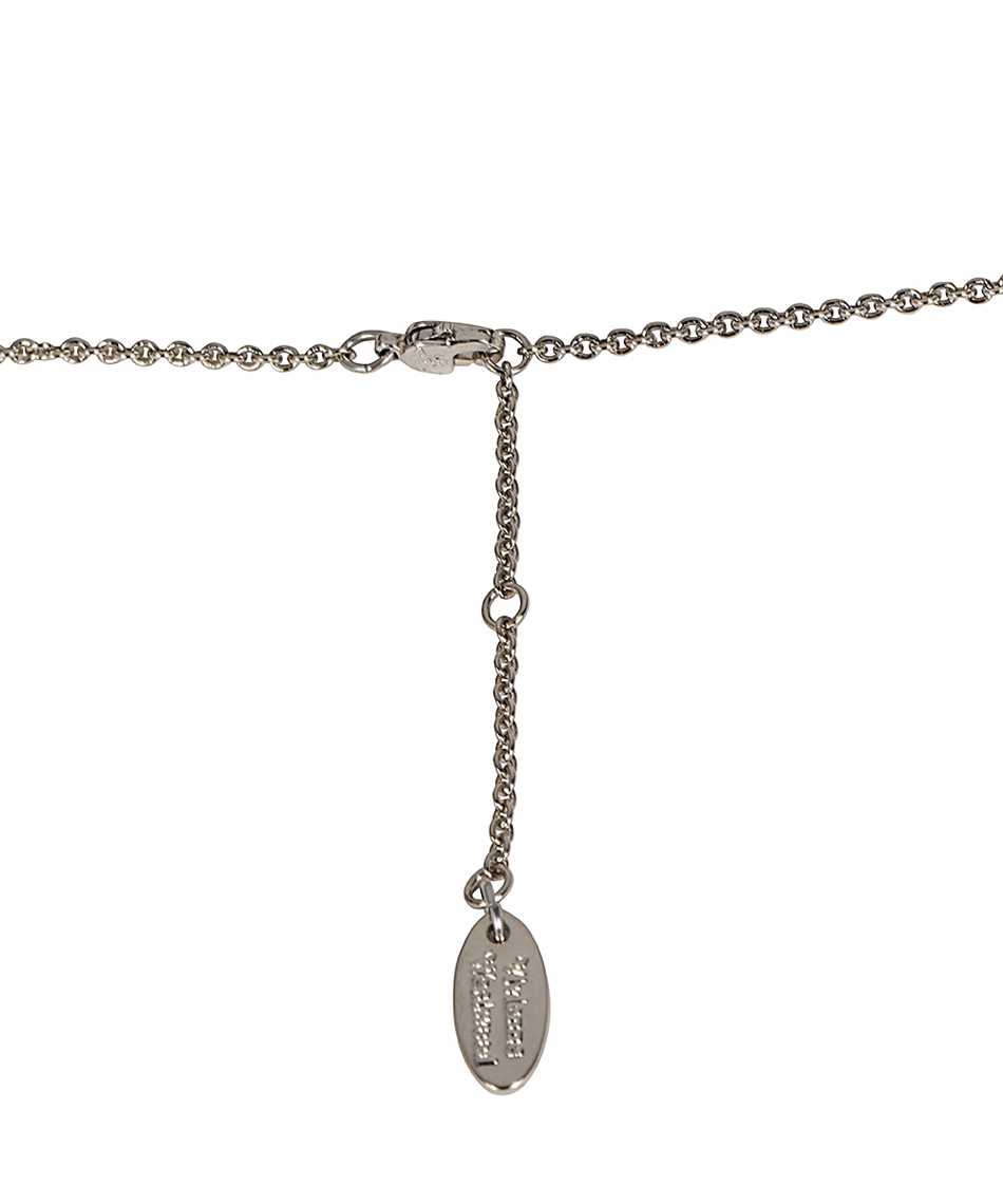 Vivienne Westwood MINI RELIEF PENDANT UNISEX - Necklace - silver-coloured 