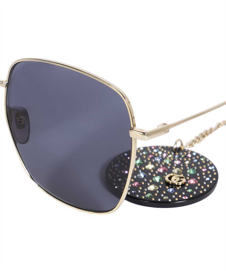 Gucci 706683 I3332 DISCO BALL CHARMS SQUARE Sonnenbrille 3