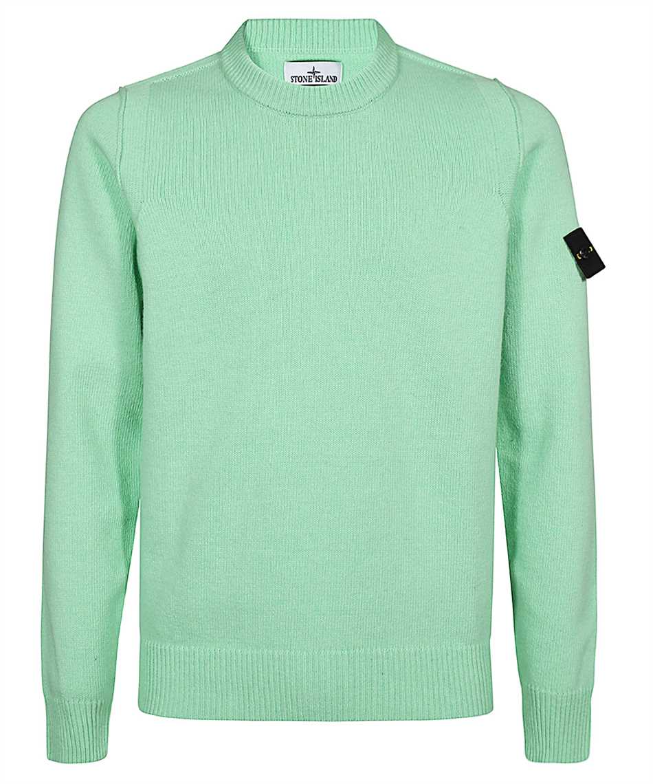 Stone Island 7915508A3 COMPASS-PATCH KNITTED Strick 1