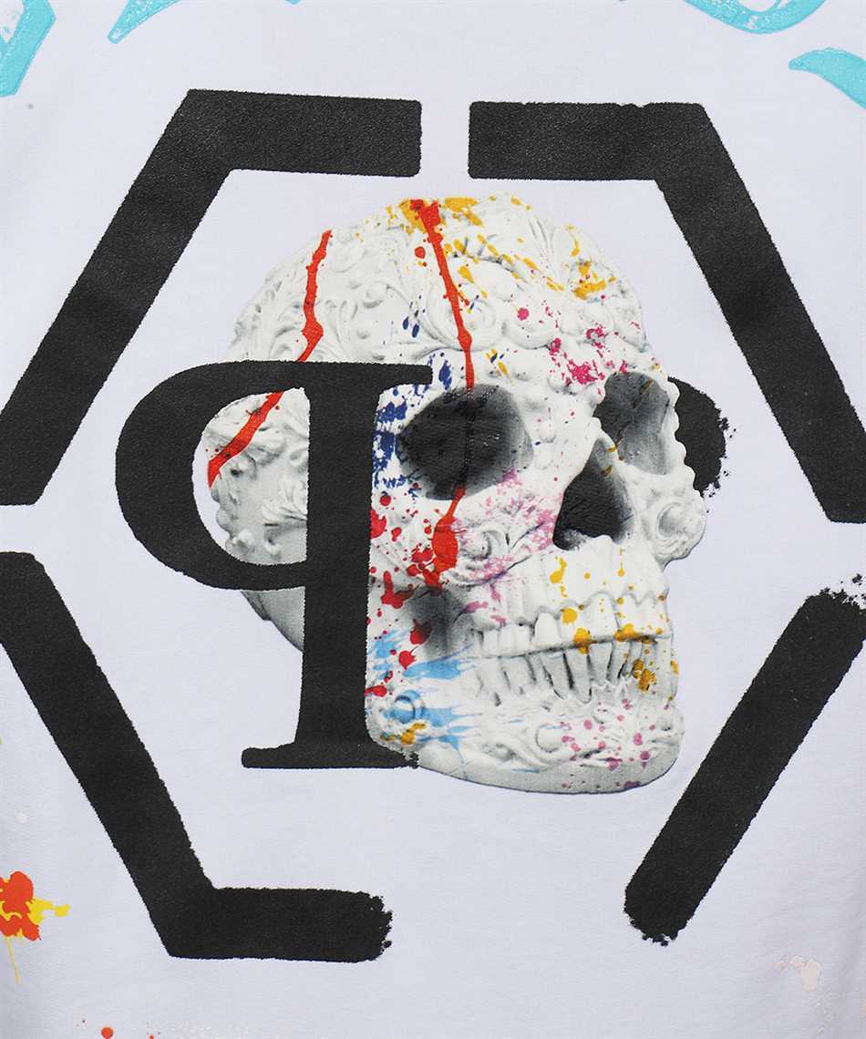 Philipp Plein SACC MJB2905 PJO002N DRIPPING SKULL Felpa 3