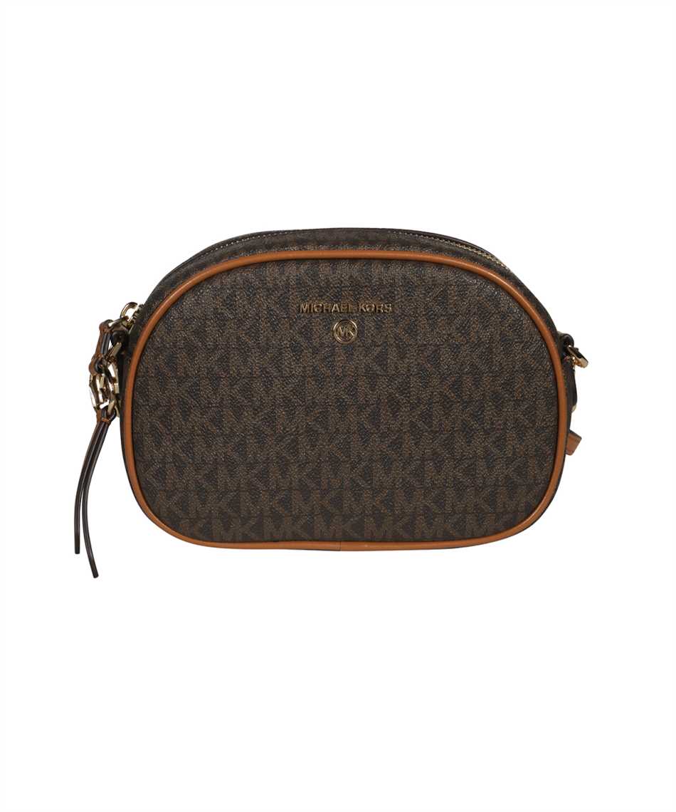 Michael Kors 32S1GT9C0B JET SET SMALL LOGO CONVERTIBLE CAMERA Bag Brown