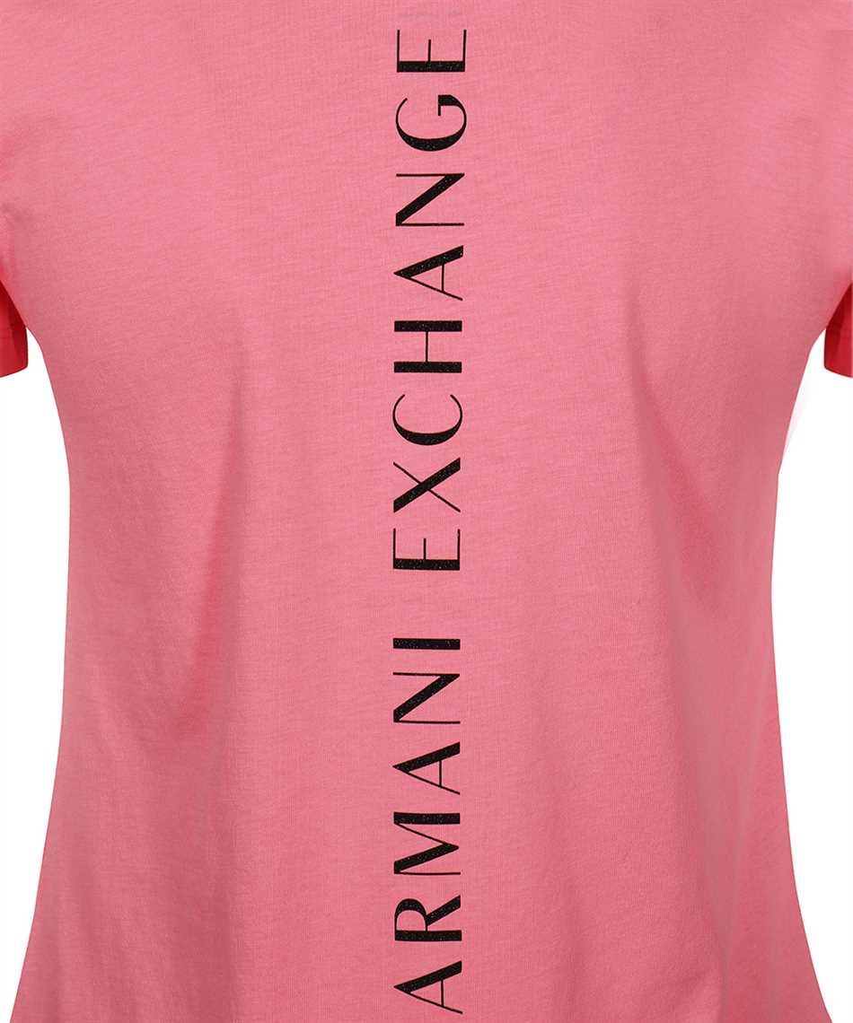 armani exchange pink t shirt