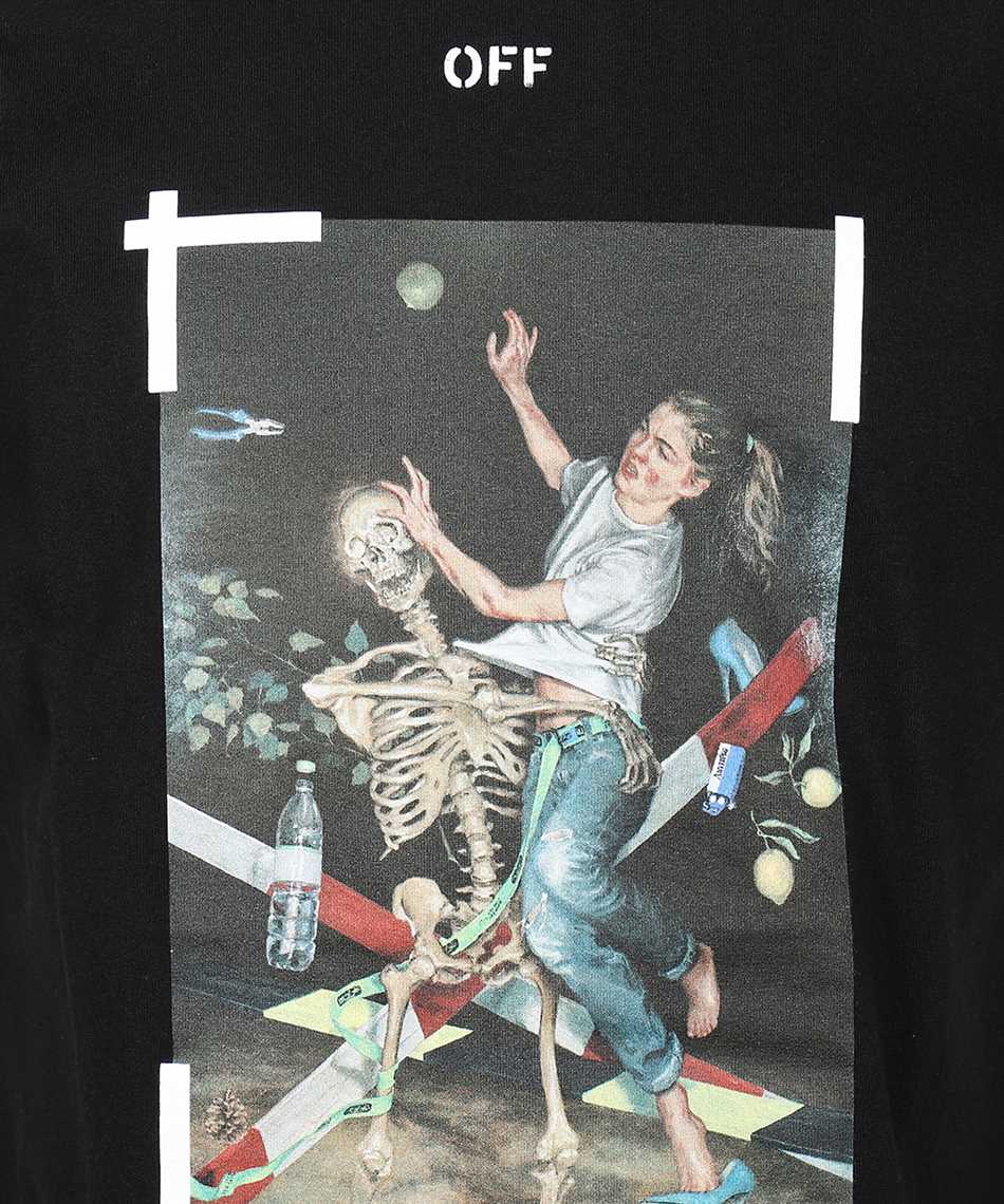 OMAA027F20FAB017 PASCAL PRINT T-shirt Black