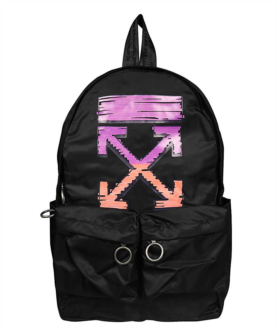 off white backpack pink