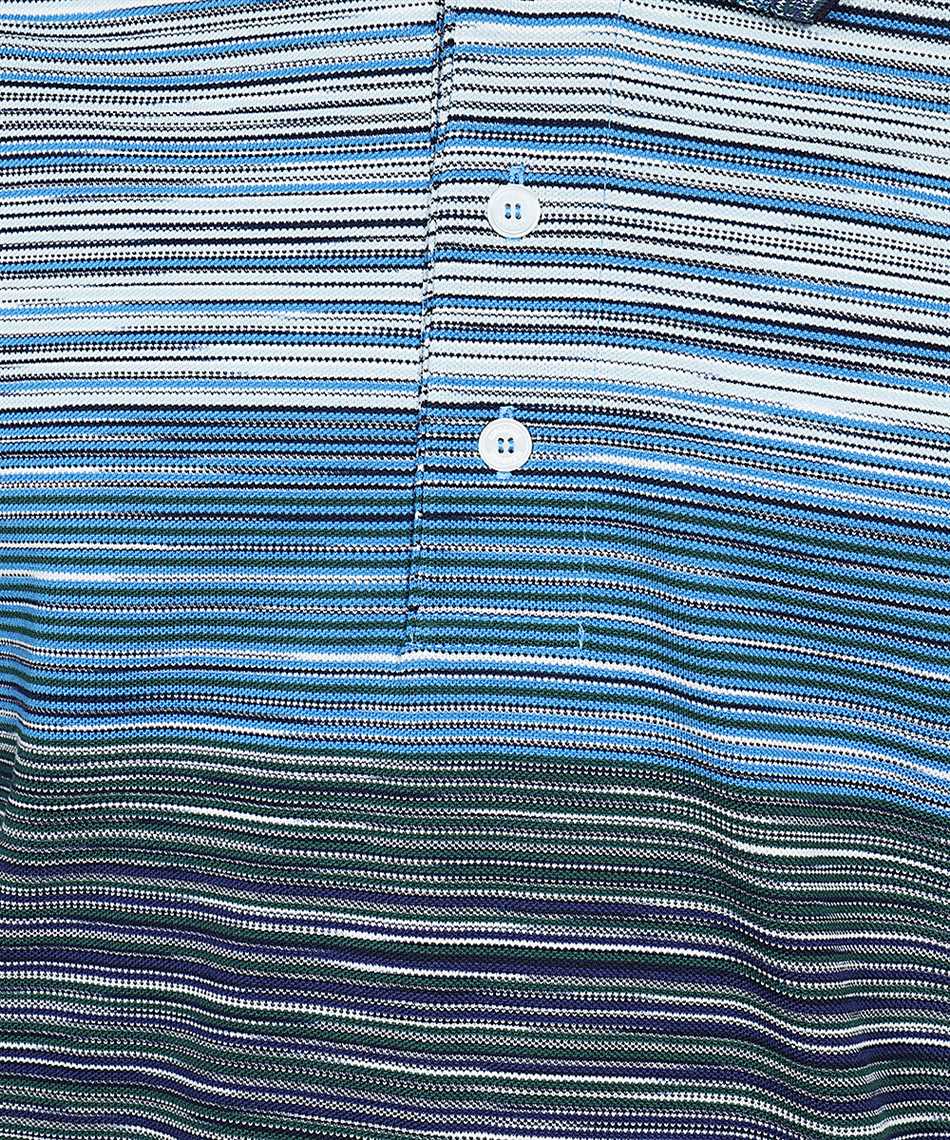 MISSONI US23W205 BJ0014 STRIPE-PATTERN COTTON Polo 3