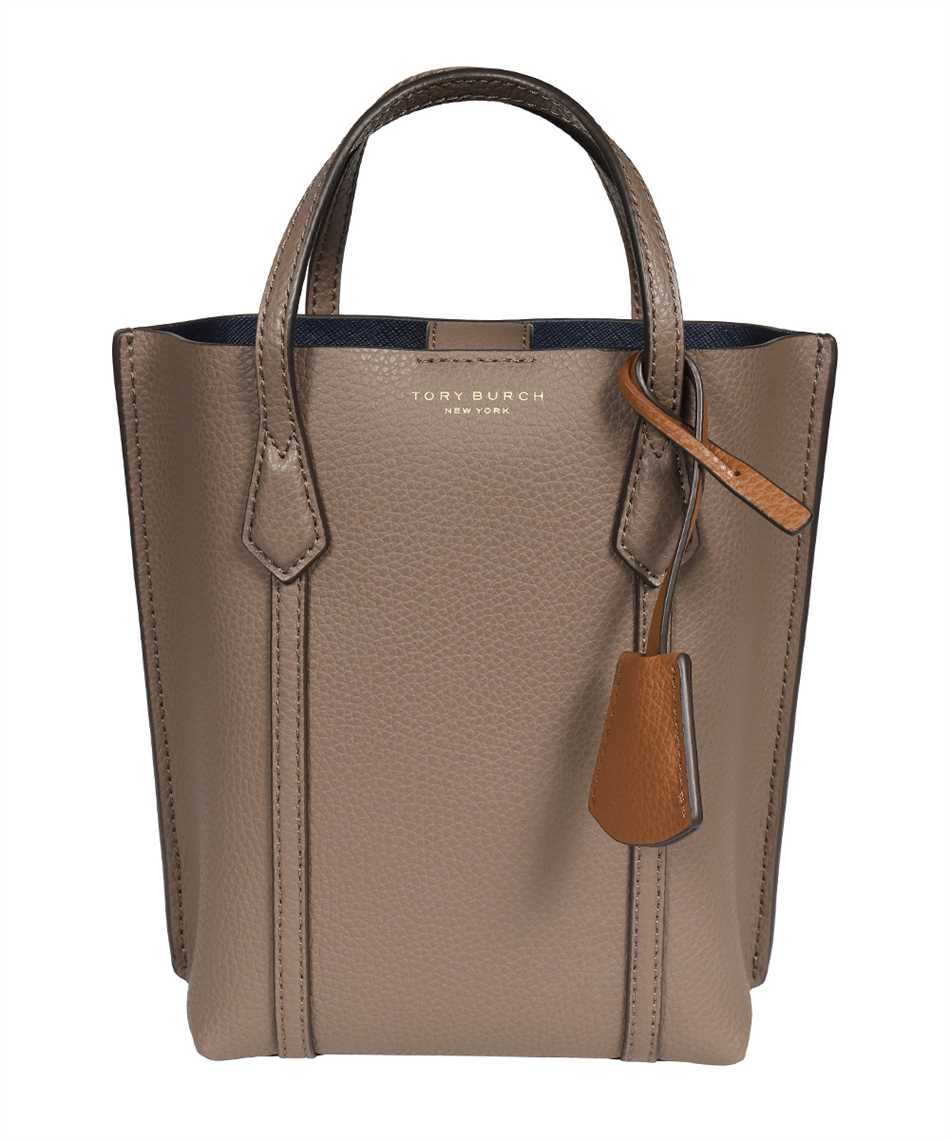 Tory Burch Leather Perry Tote Bag - Brown - One Size