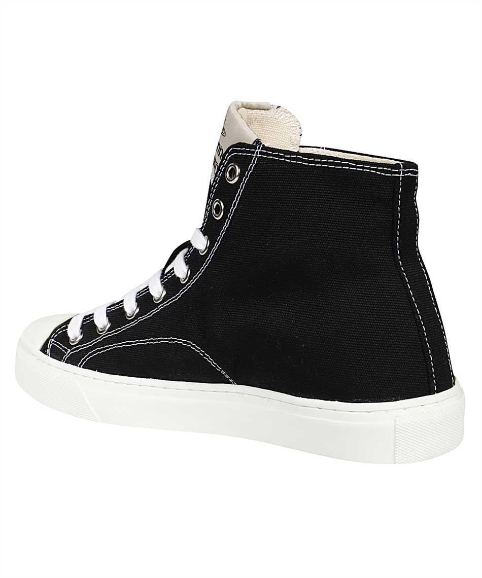 Vivienne Westwood 75010035 11600 HIGH TOP PLIMSOLL Sneakers Black