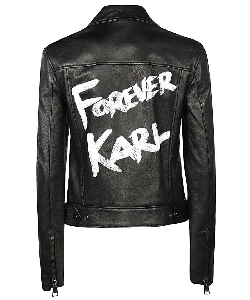 Forever karl leather jacket Clearance