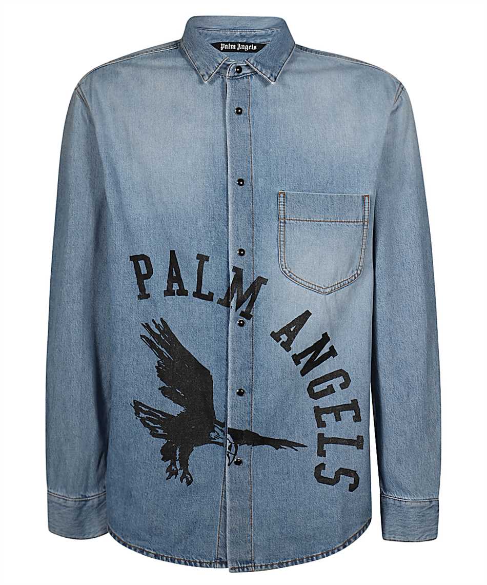 palm angels eagle shirt