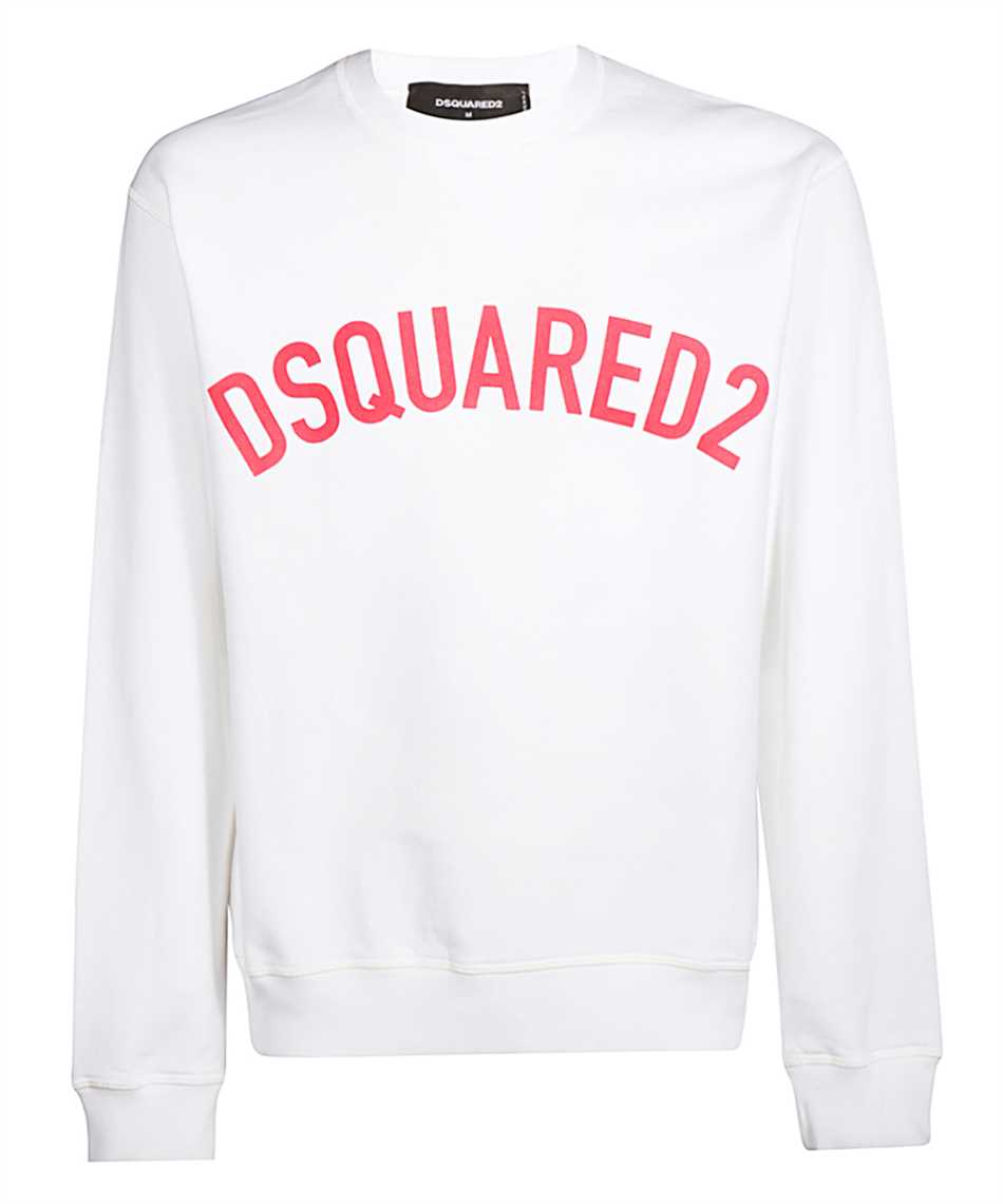 dsquared white sweatshirt