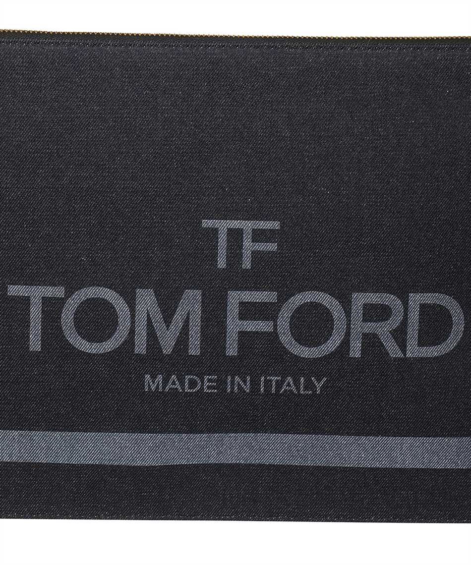 Tom Ford SM242T F27 DENIM LARGE Bag Blue