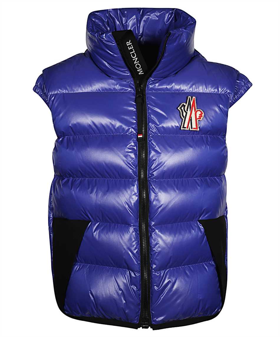 moncler gilet blue