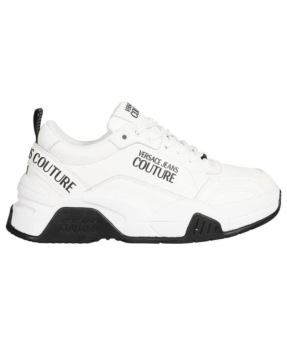 Versace Jeans Couture 71YA3SF6 ZP022 STARGAZE LOGO PRINT Sneakers White