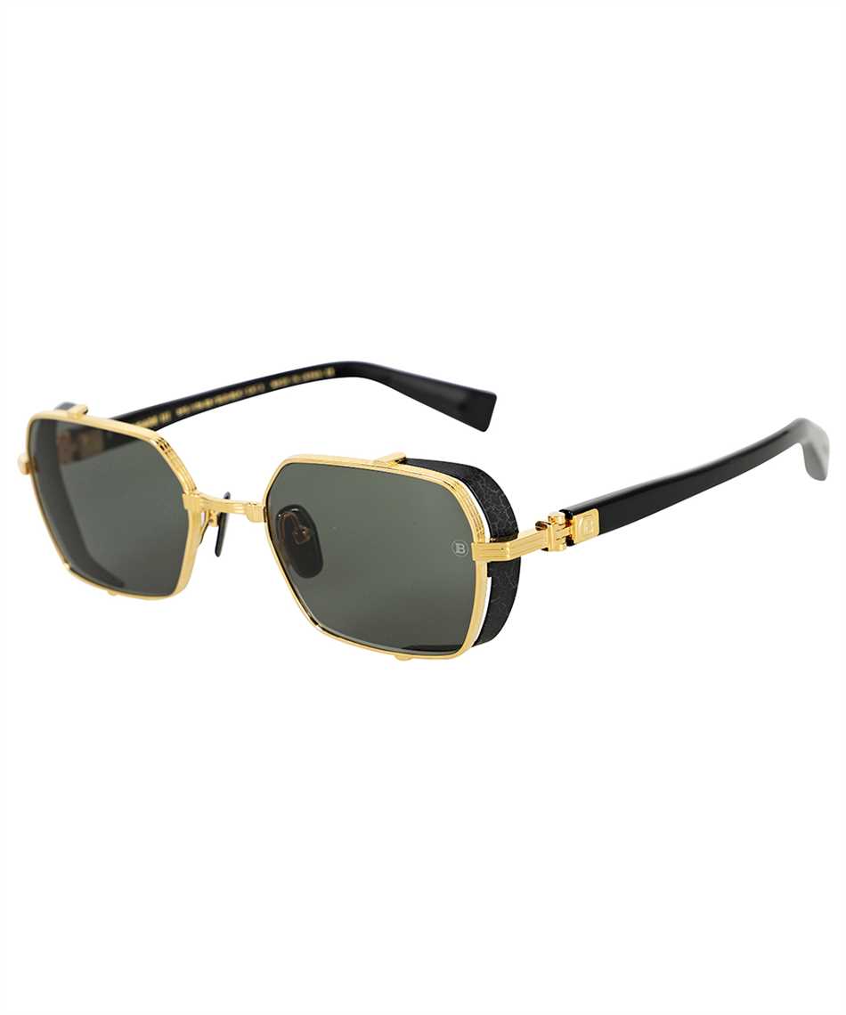 Balmain BPS 117A 52 BRIGADE III Sunglasses Gold