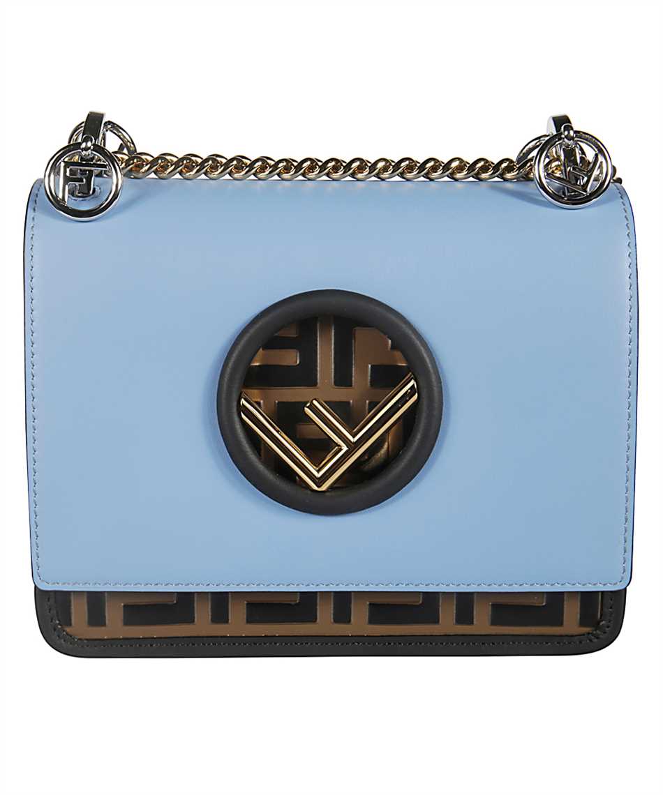 Fendi 8BT286 A651 KAN I F SMALL Bag Blue