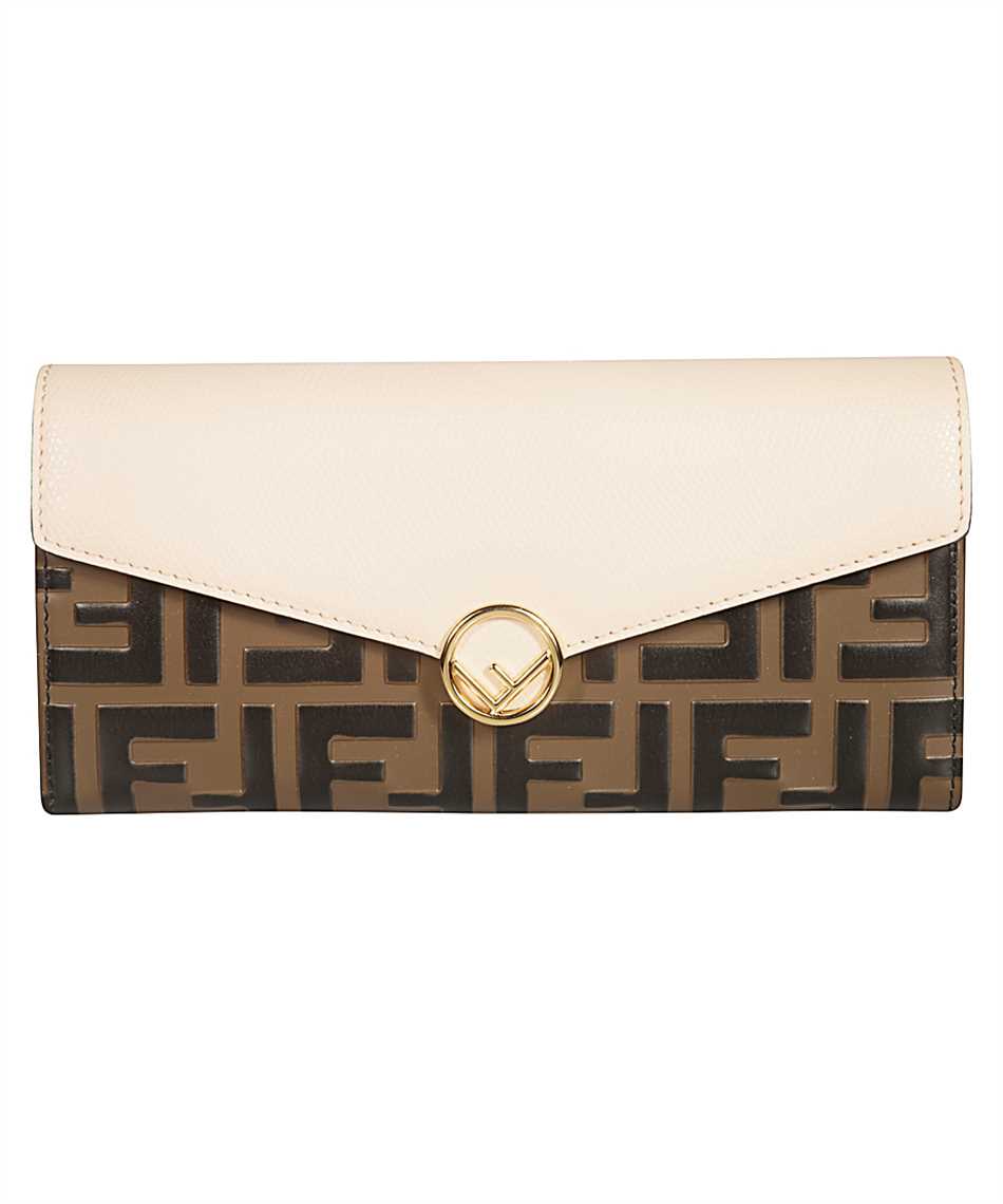 Fendi 8M0251 A6CB CONTINENTAL Wallet Pink