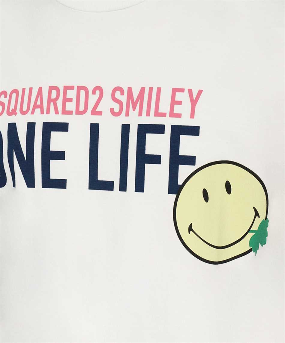 Dsquared2 S78GD0052 S24307 SMILEY PARTIALLY RECYCLED COTTON COOL FIT T-Shirt 3