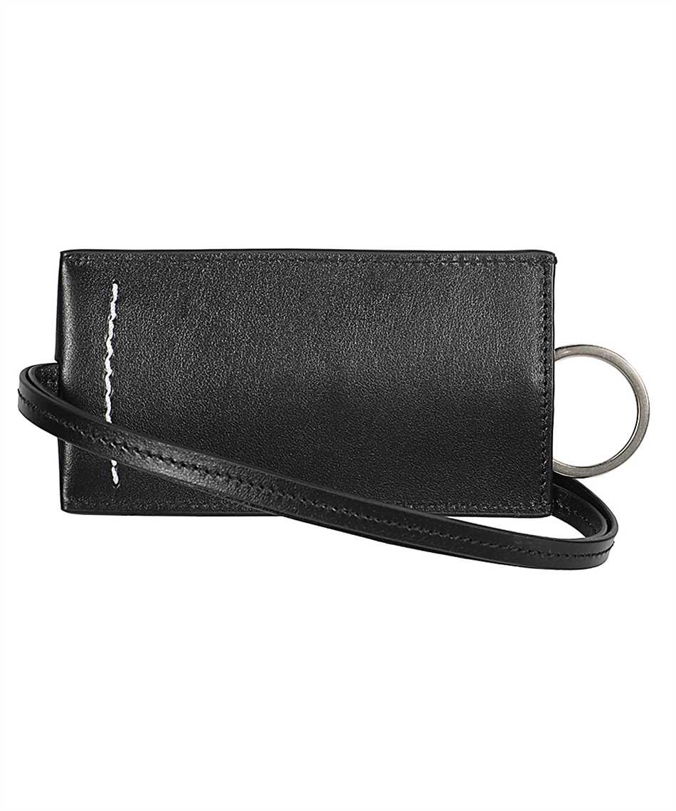 MM6 SA5UA0002 P6201 LOGO-DEBOSSED RECTANGLE-SHAPE Key holder 2