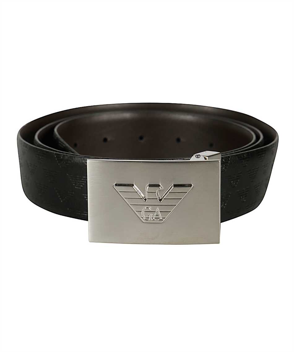 armani plaque belt