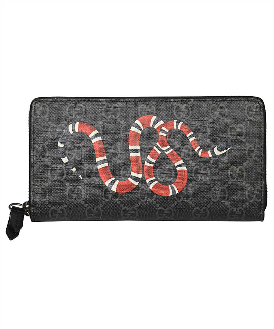 gucci kingsnake wallet black