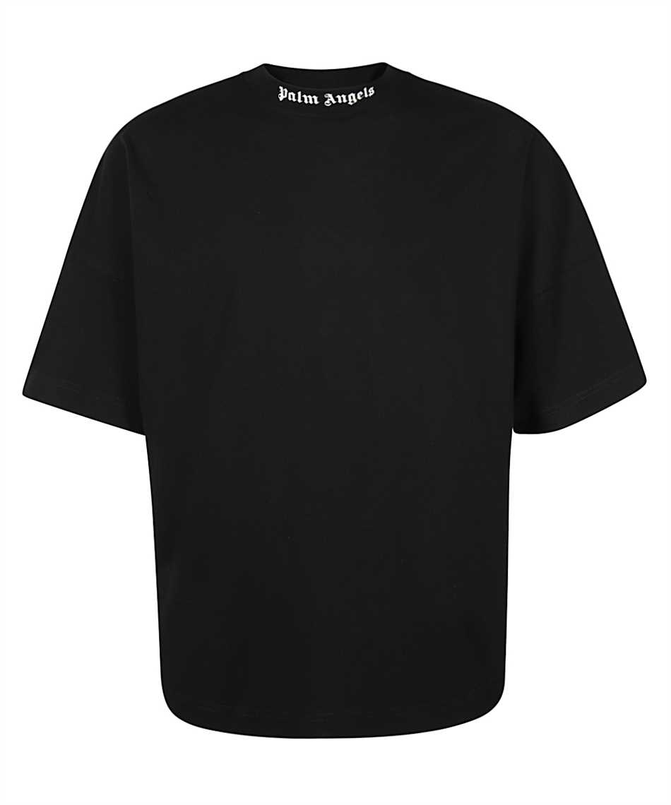Palm Angels PMAA002R21JER001 CLASSIC LOGO OVER Tshirt Nero