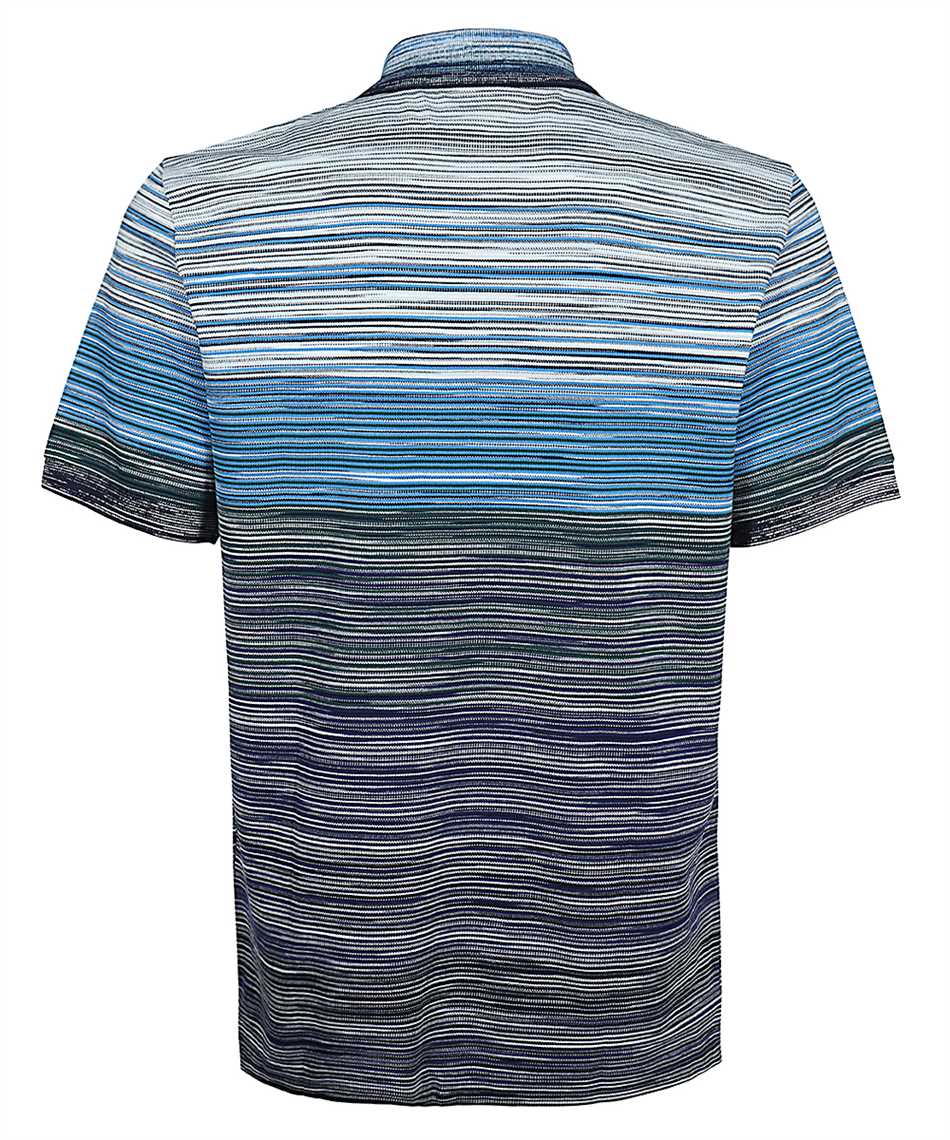 MISSONI US23W205 BJ0014 STRIPE-PATTERN COTTON Polo 2