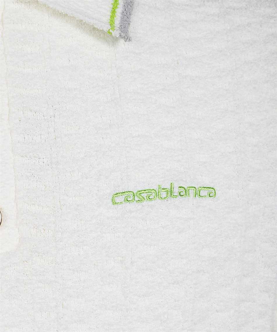 Casablanca M SP26 KW 1214 01 TENNIS BOUCLE  Polo 3