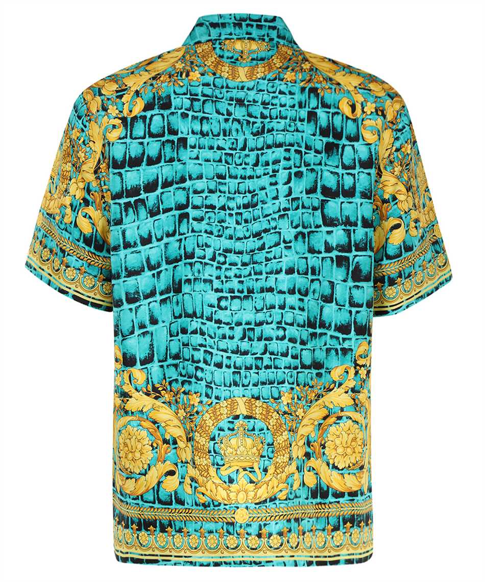 Versace 1003926 1A08535 BAROCCODILE SILK Hemd 2