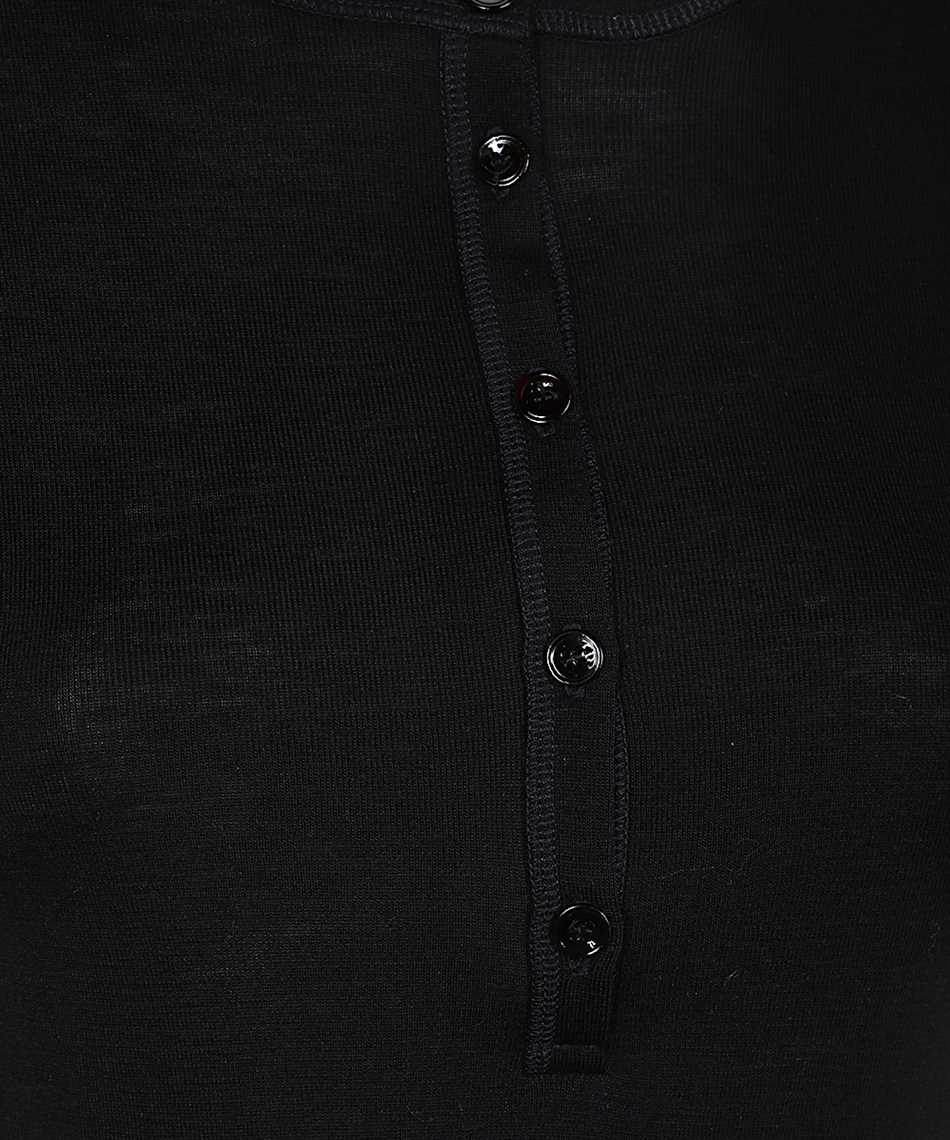 Bite Studios 1111657 LEO BUTTONED RIB MERINO Maglia 3