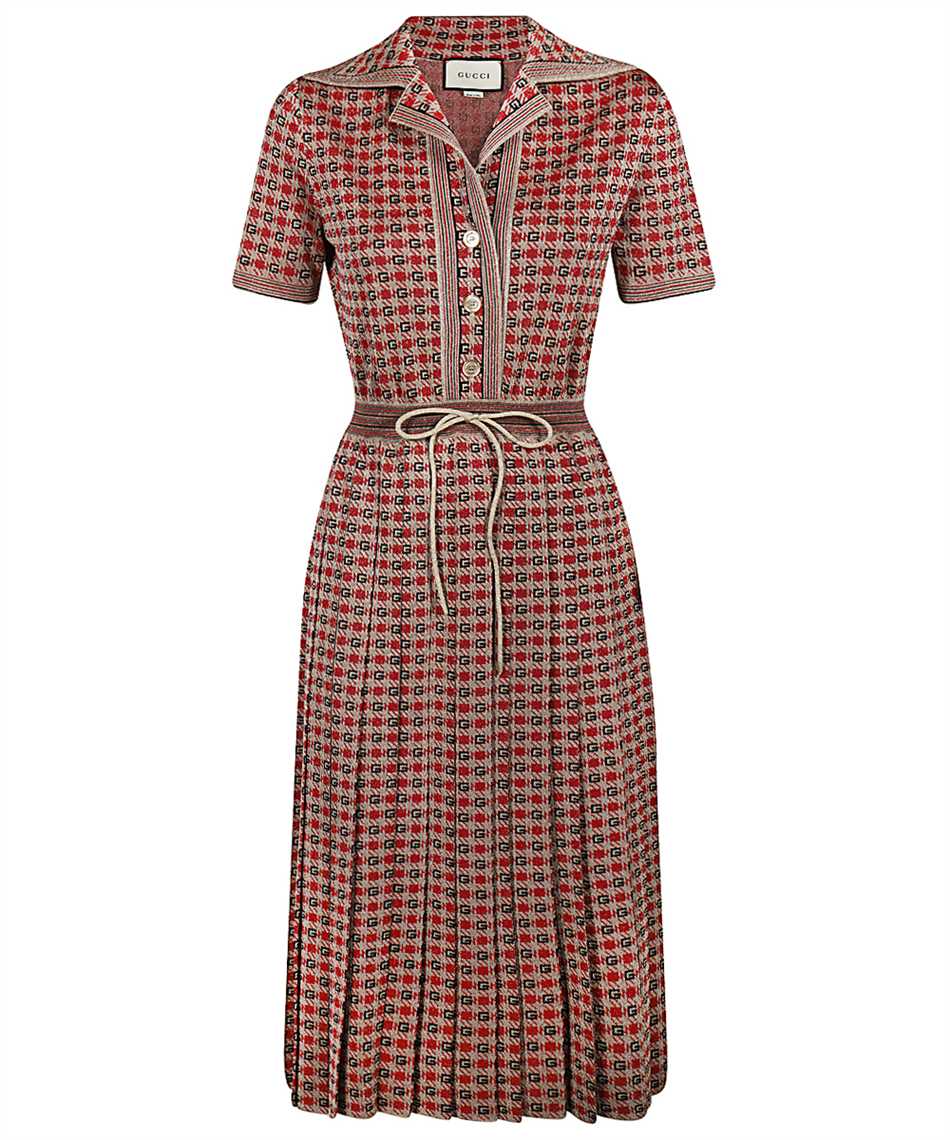 gucci dress red