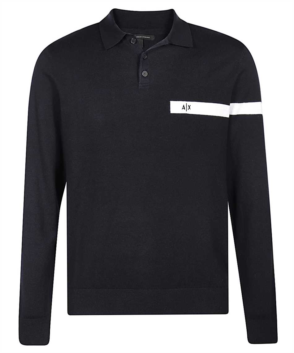 Armani Exchange 6hzm1g Zml5z Knit Blue