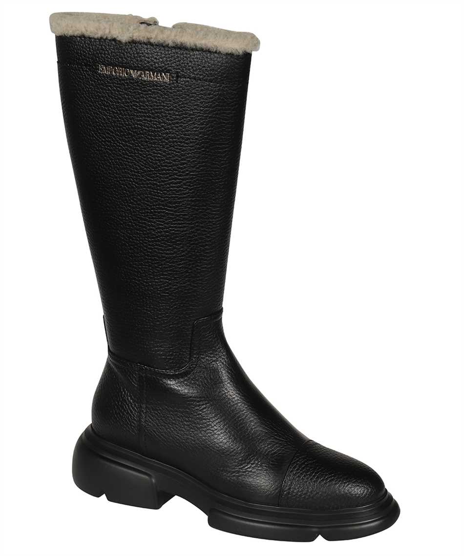 armani rain boots