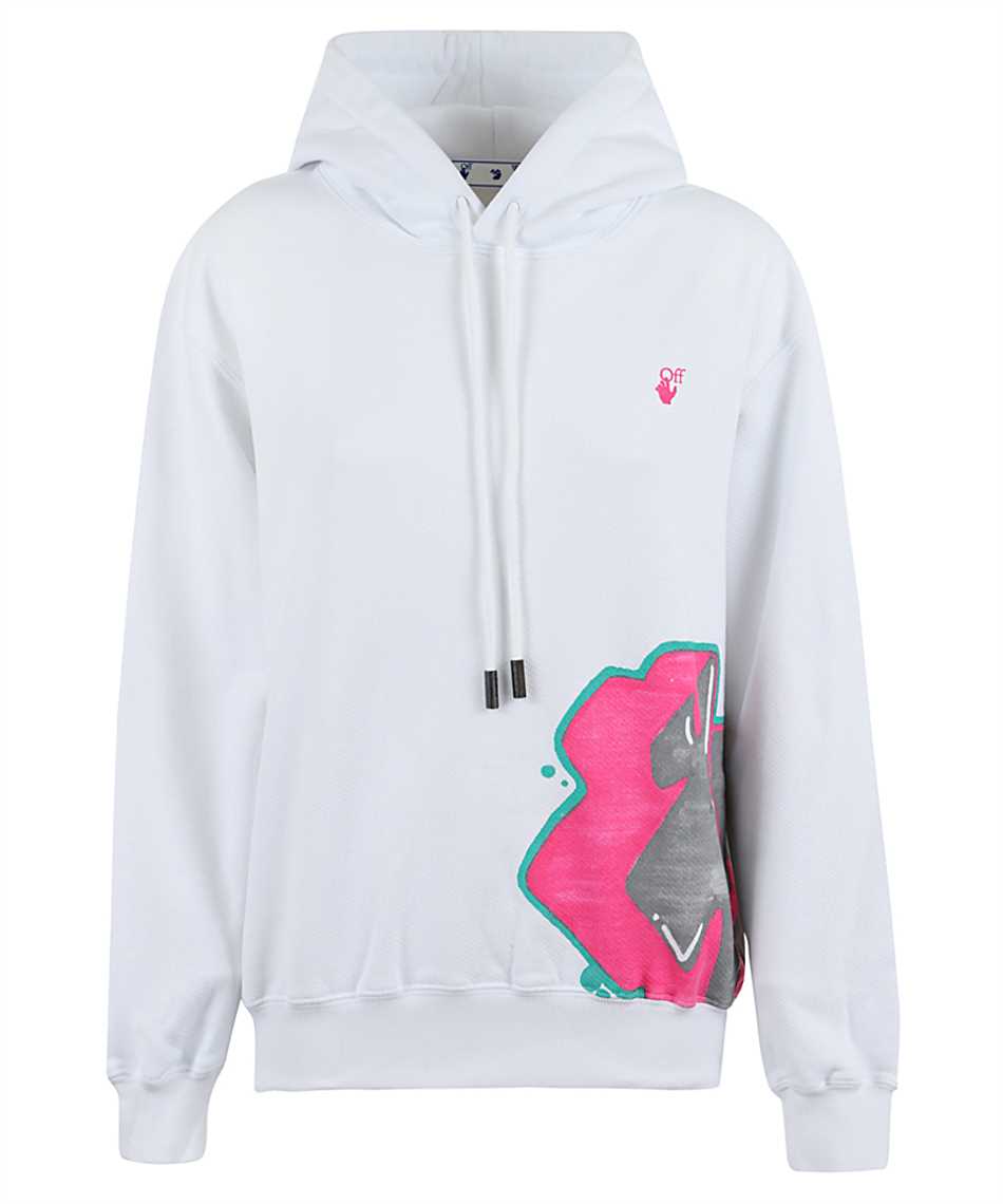 off white graffiti hoodie