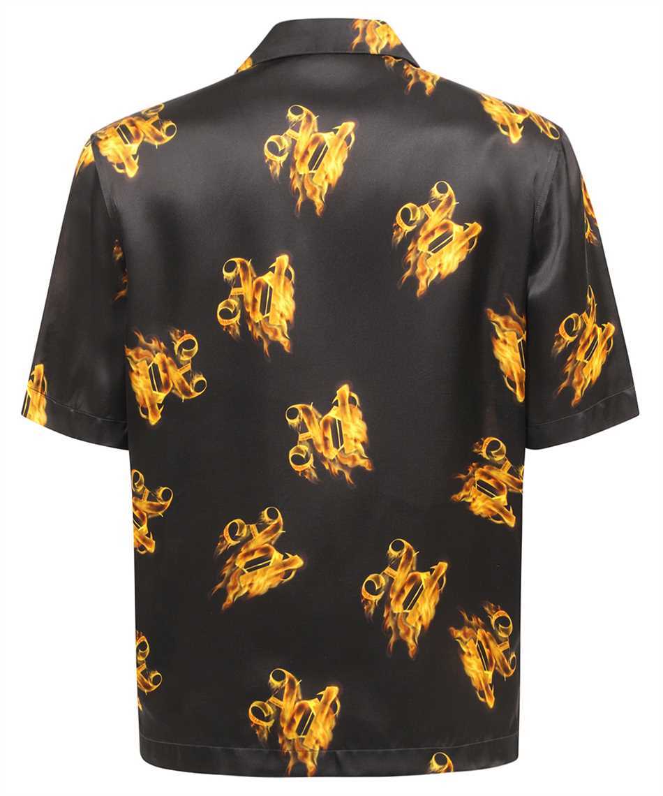 Palm Angels PMGG005R24FAB002 BURNING MONOGRAM Hemd 2