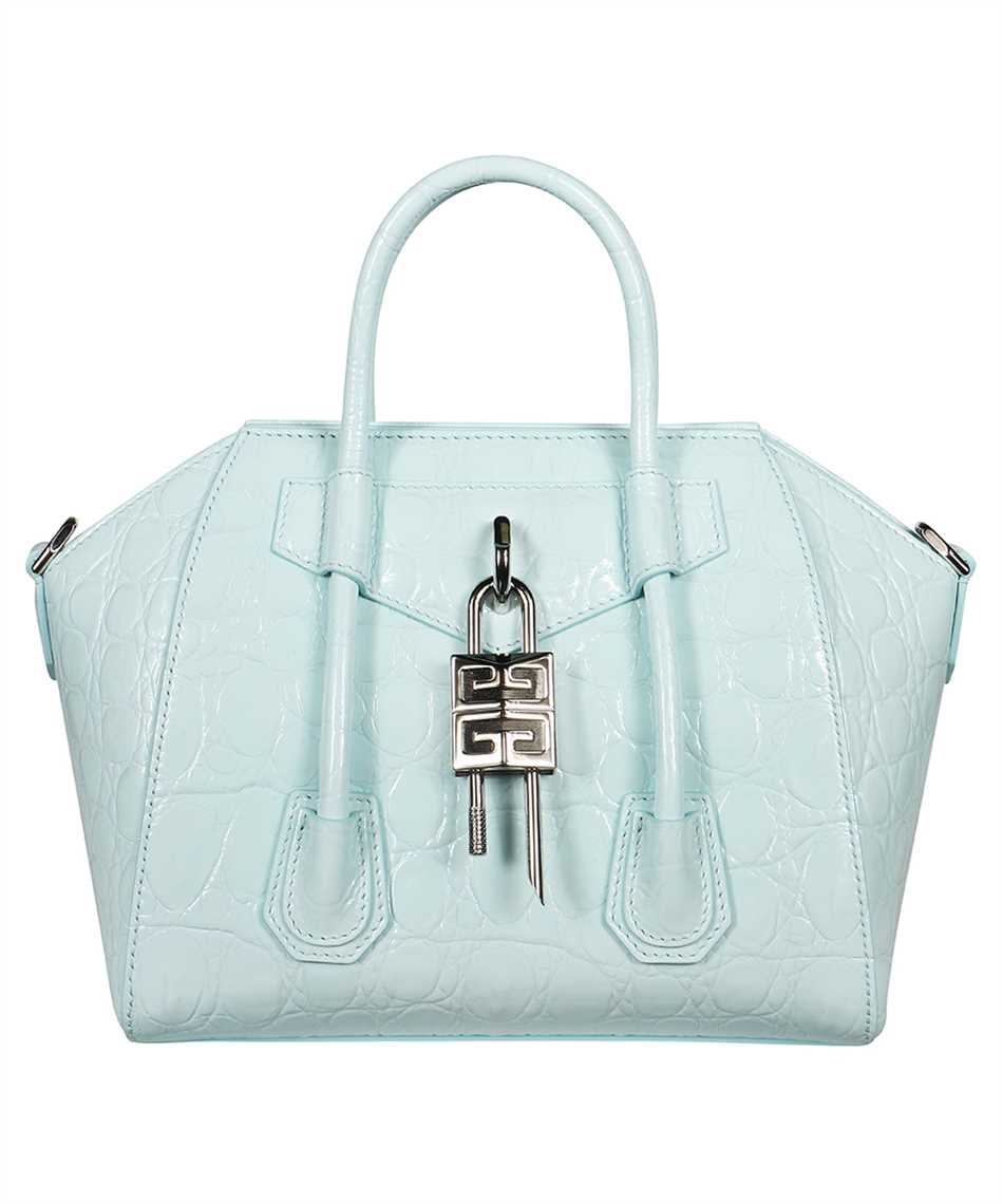 Givenchy BB50J0B14T ANTIGONA LOCK MINI Tasche Blau