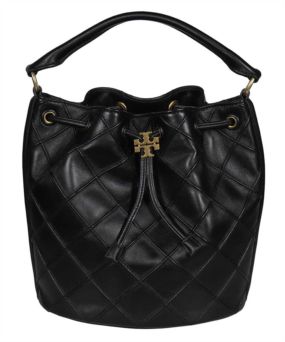 tory burch bucket bag black