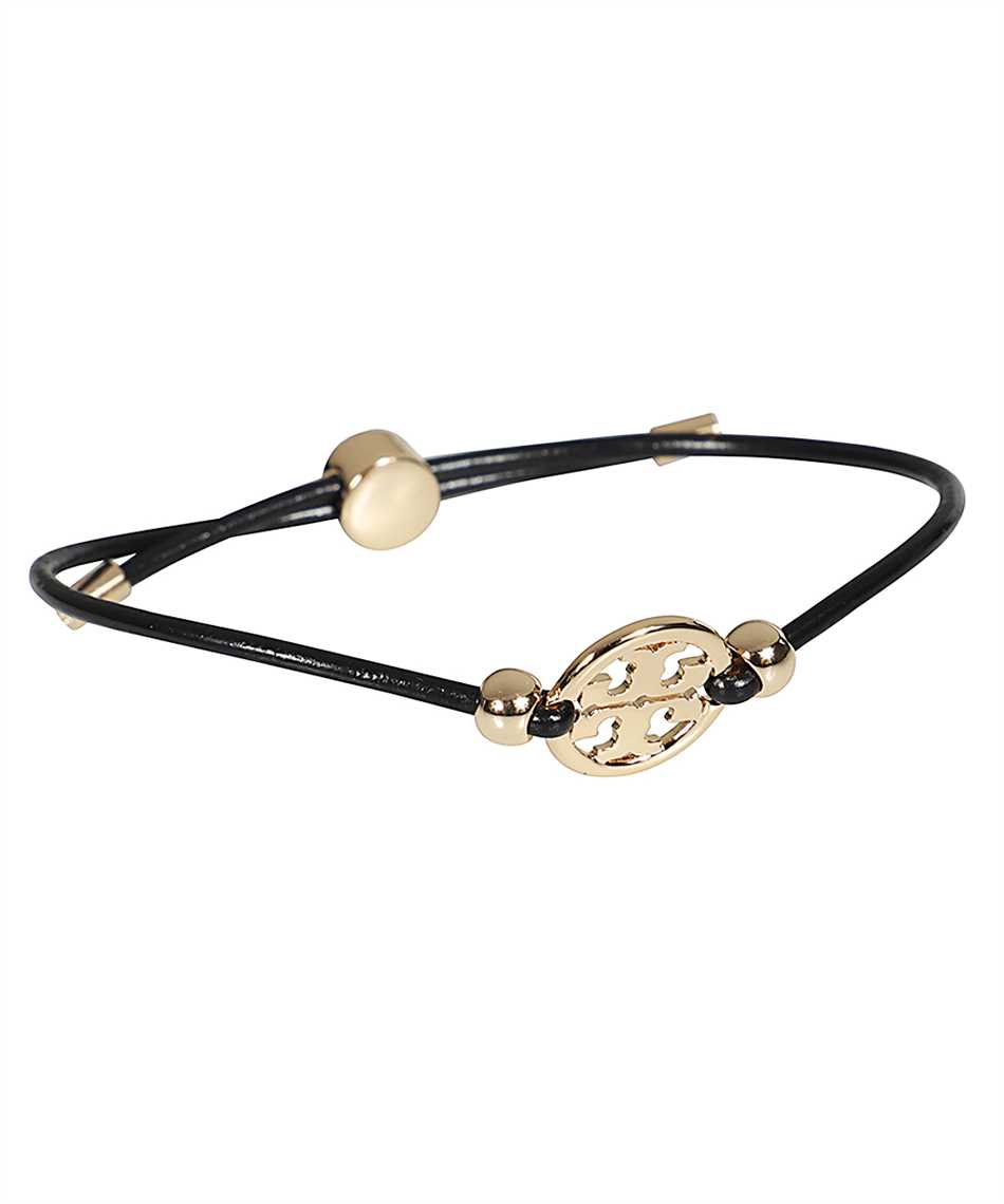 Tory Burch Miller Slider Bracelet Black/Gold