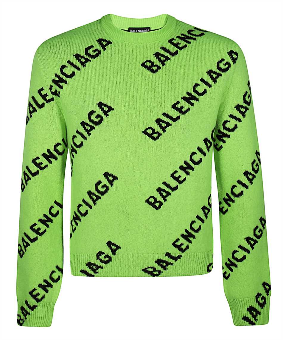 Maglia balenciaga verde sale
