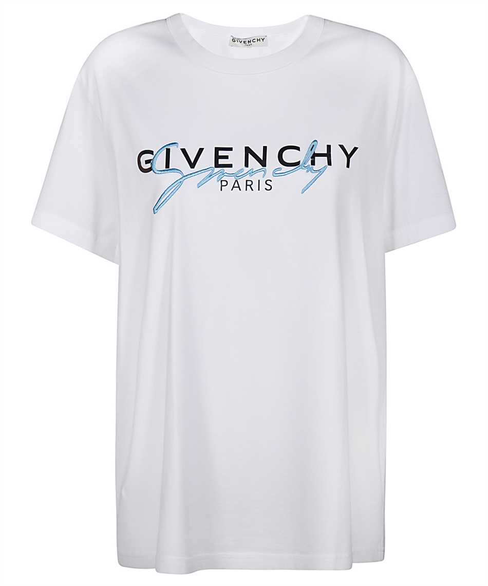 Givenchy BW707Z3Z3Q EMBROIDERED T-shirt White