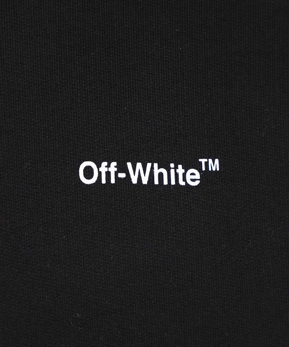 Off-White OMBB037C99FLE001 DIAG HELVETICA OVER Kapuzen-Sweatshirt 3