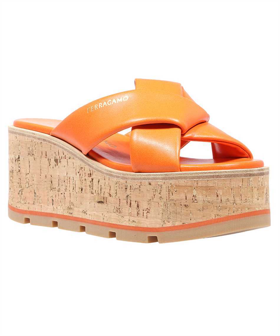 Salvatore Ferragamo 01H481 WEDGE Sandals 2
