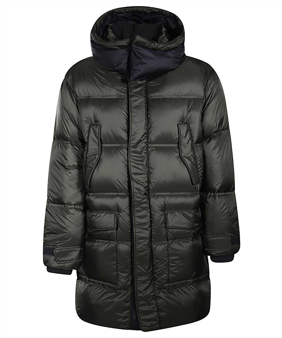 emporio armani quilted nylon down jacket