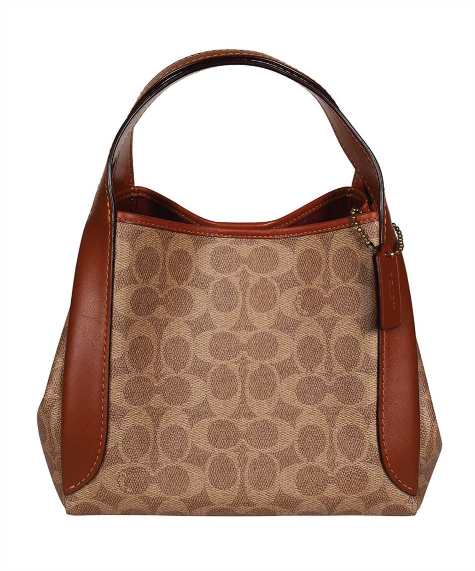 Coach 79251 Hadley Hobo 21 In Signature Canvas Tan Rust