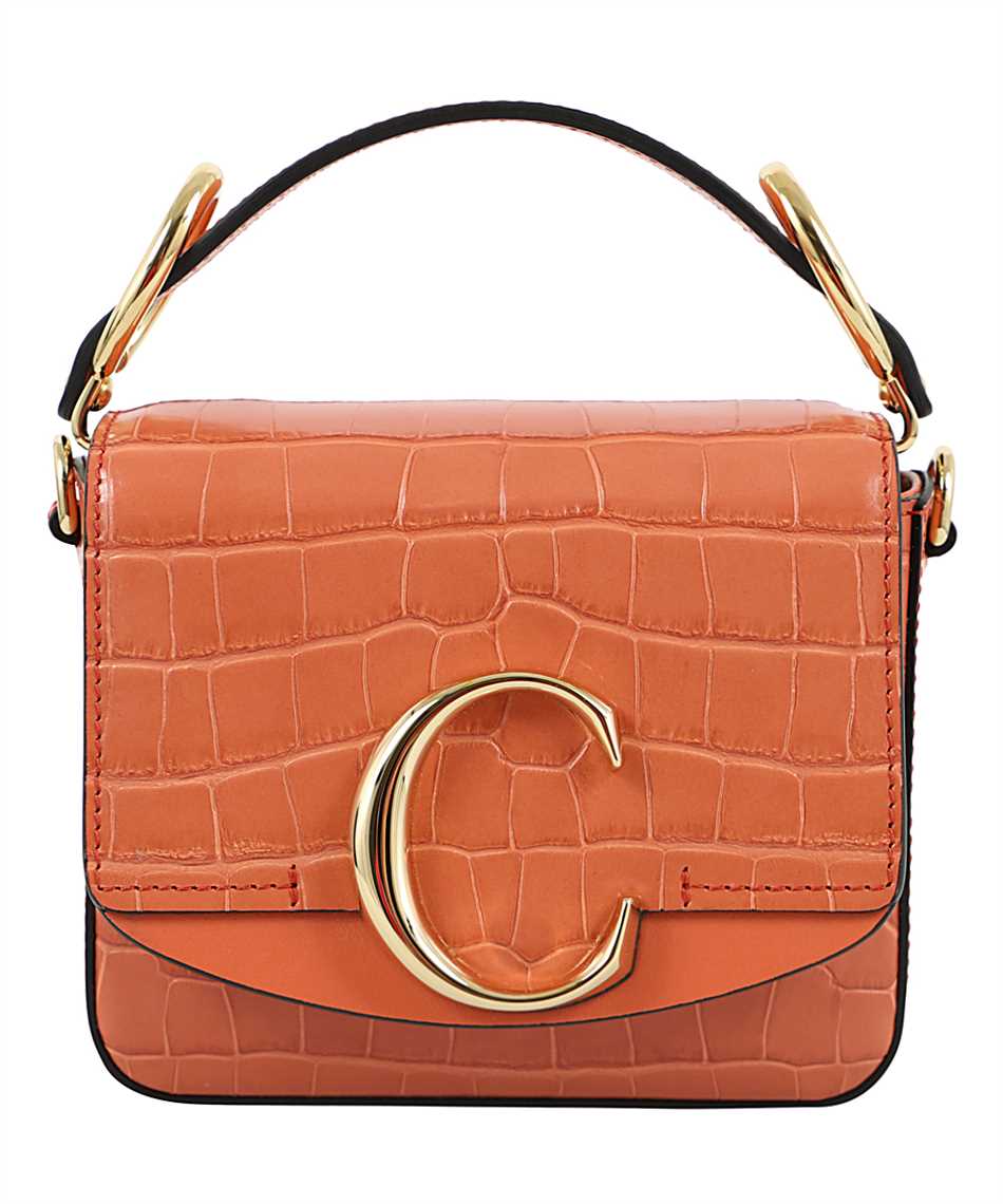 orange chloe bag