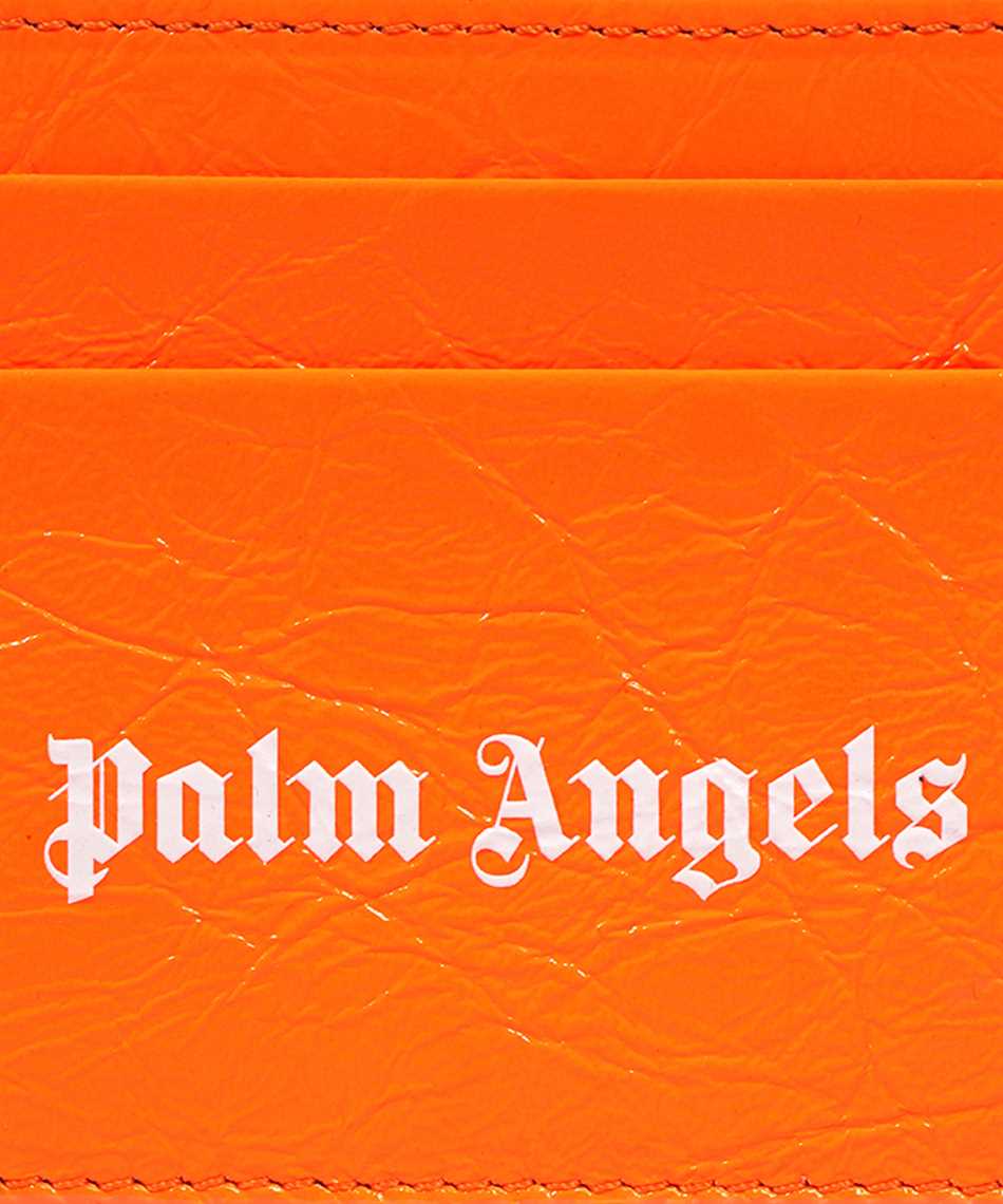 Palm Angels PMND008F23LEA002 LOGO BRIGHT Porta carte di credito 3