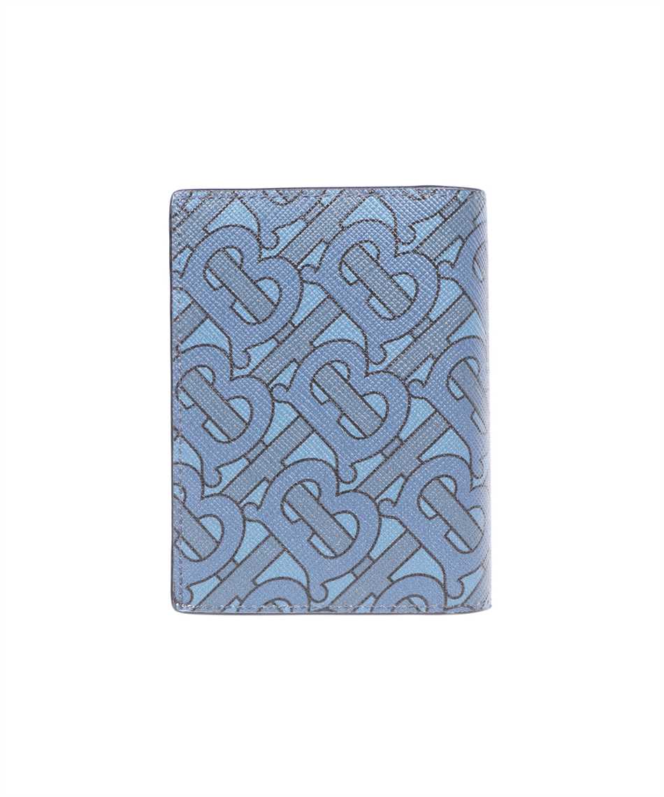 Burberry 8068513 MONOGRAM PRINT FOLDING Card holder Blue