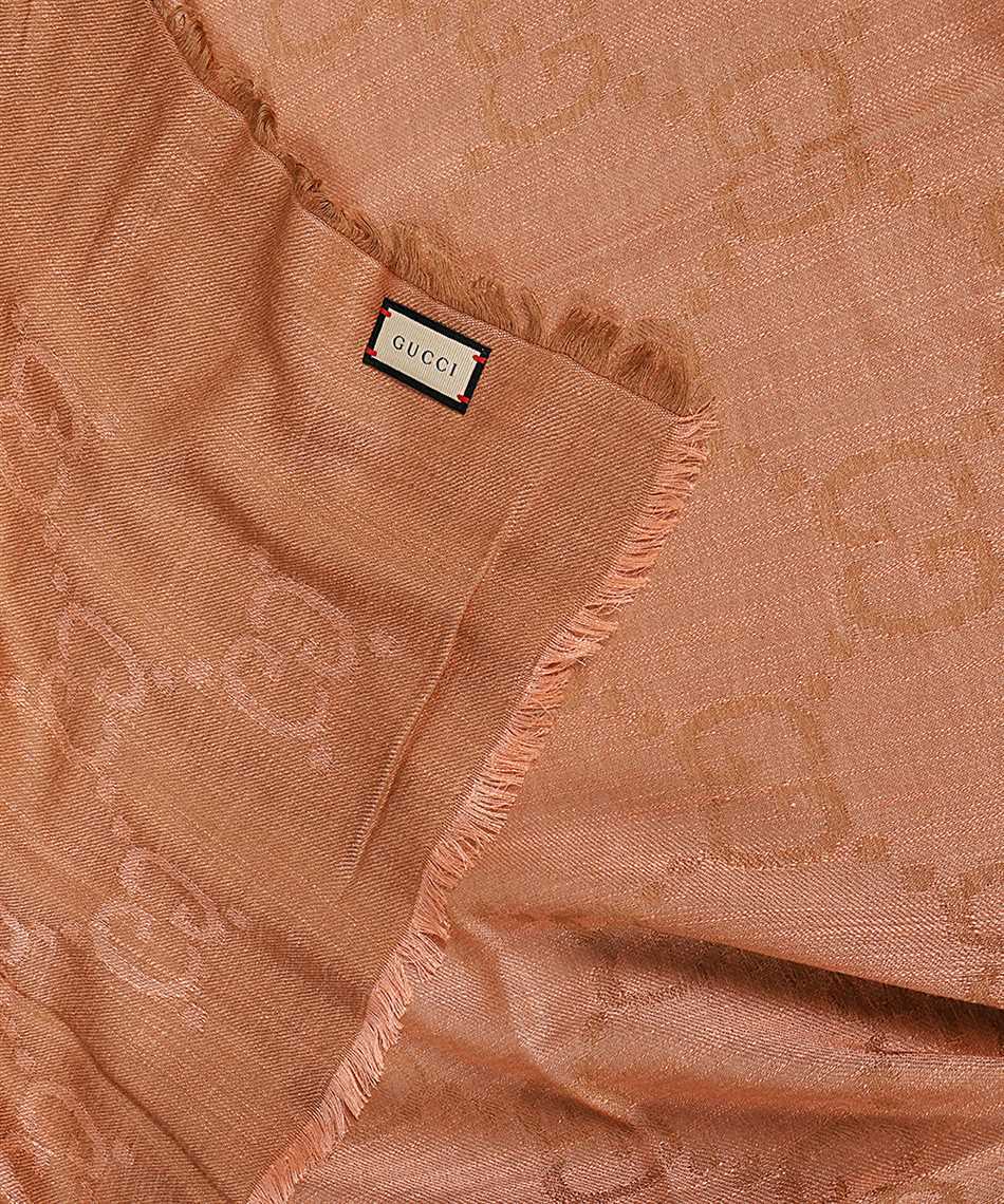 Gucci 755133 3GAL8 GG COTTON Sciarpa 2