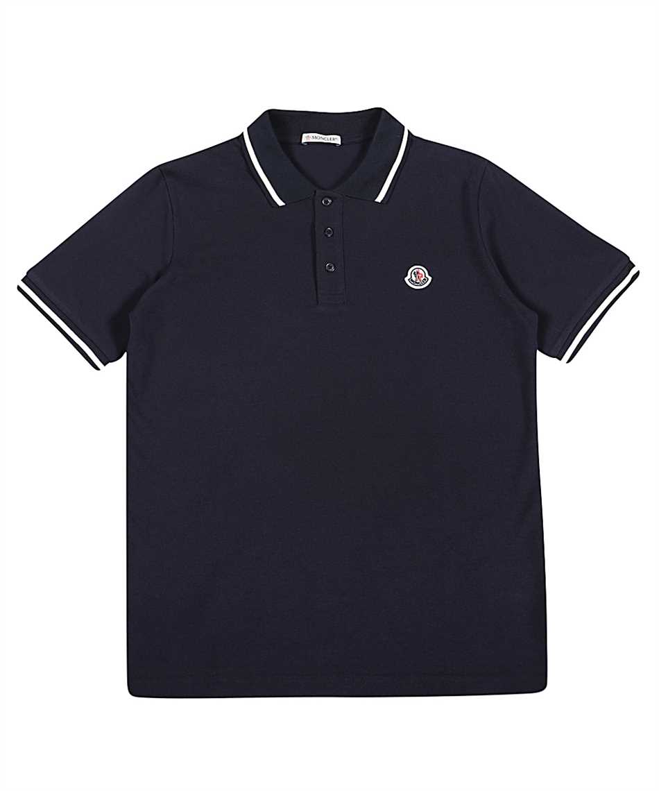 polo moncler blu