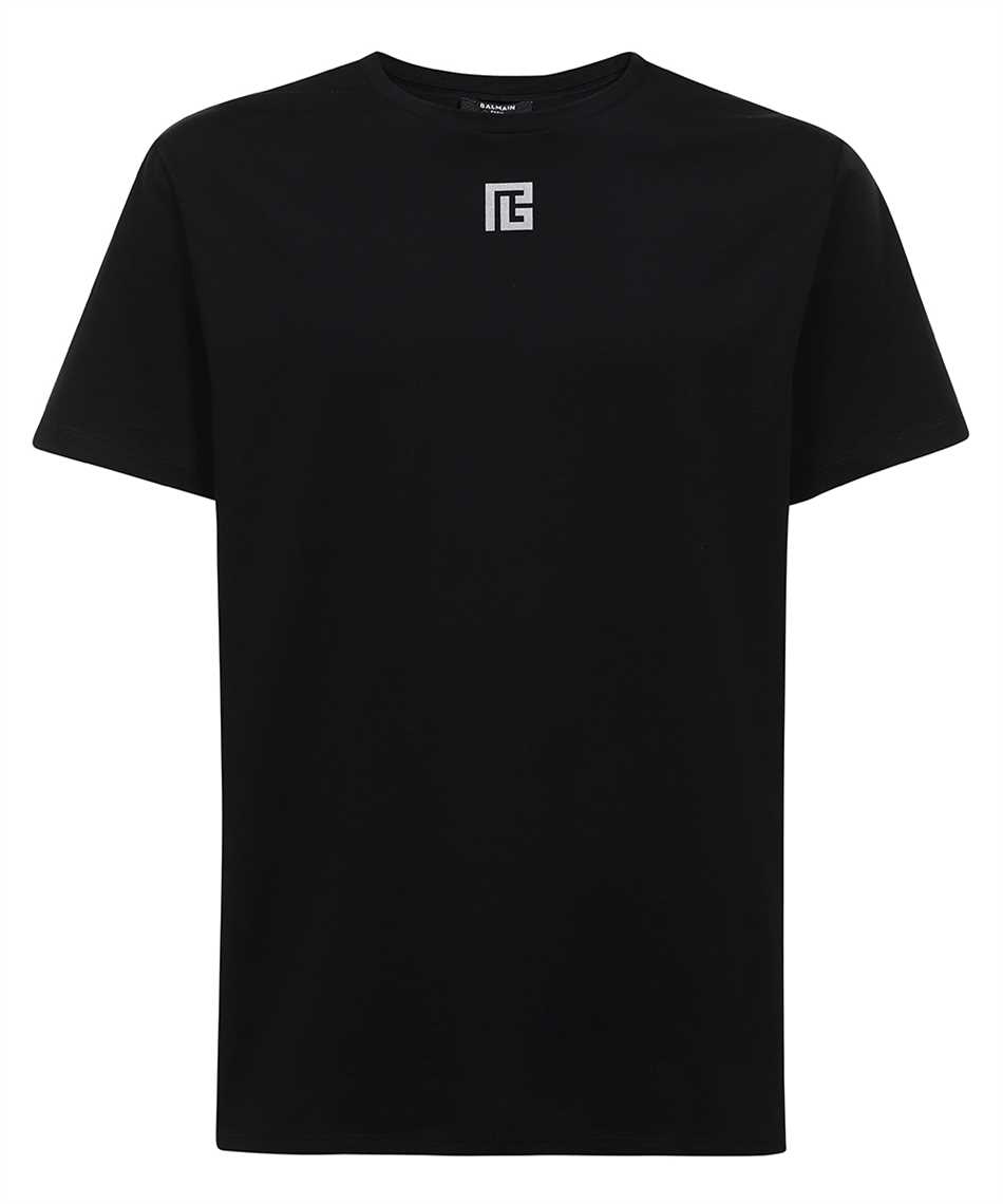 Balmain AH1EG010BC03 BULKY FIT REFLECT T-Shirt 1