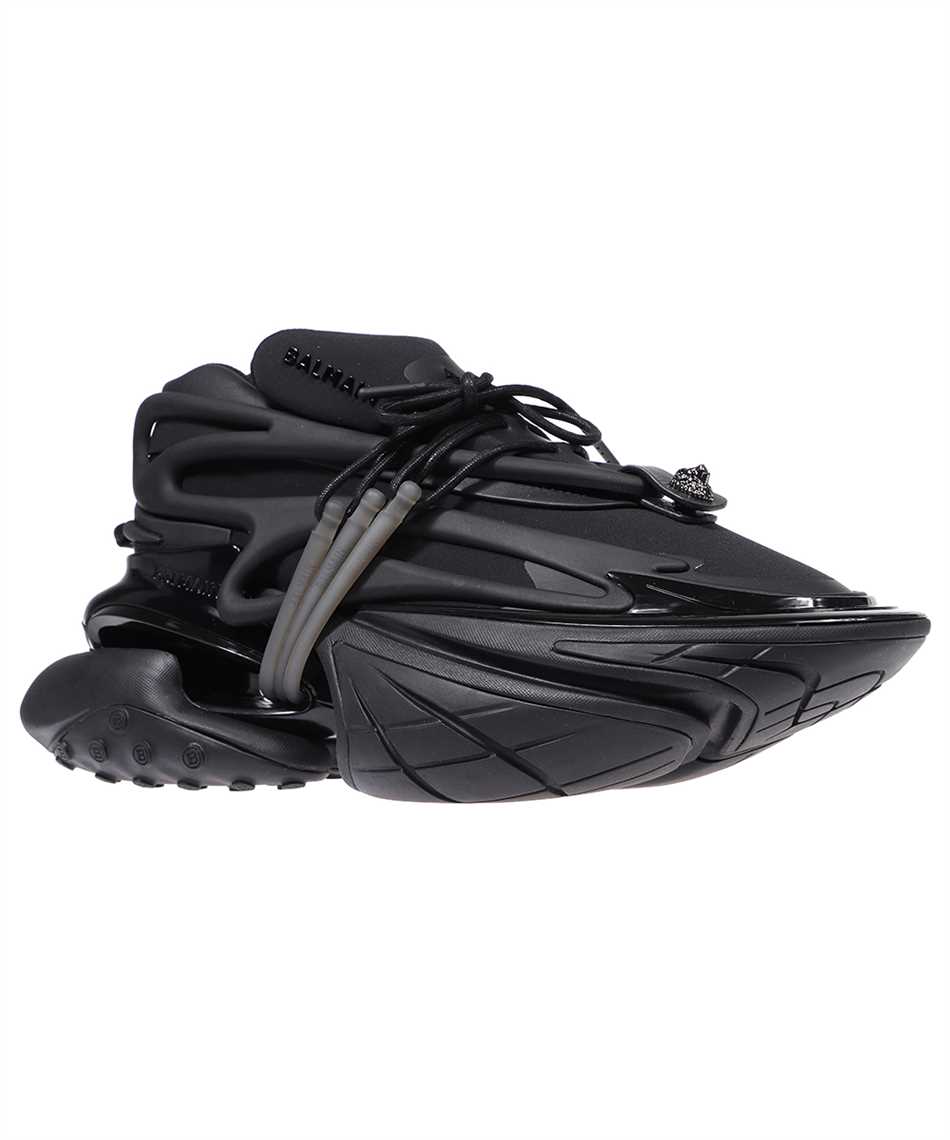 Balmain AM1VJ309KNSC LEATHER UNICORN LOW-TOP Sneakers 2